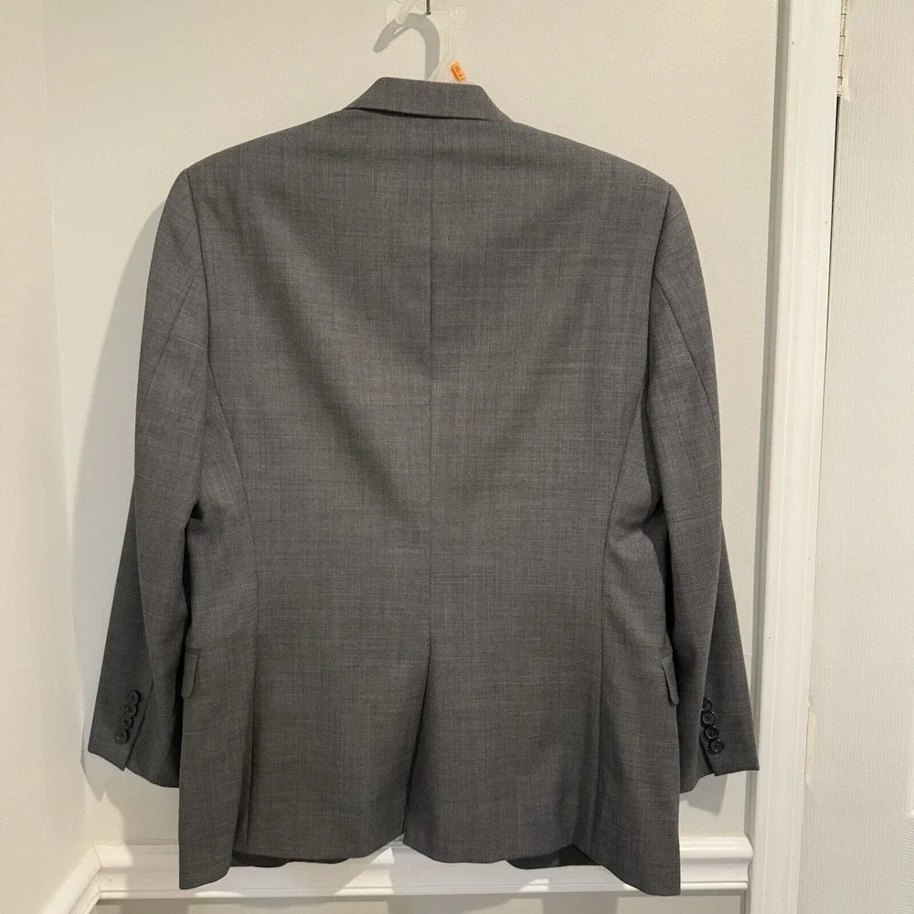 Lauren Ralph Lauren Lord&Taylor Men 100% Wool‎ Blazer Suit Sport Coat Gray 38R